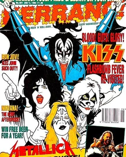 KISSさんのインスタグラム写真 - (KISSInstagram)「#KISSTORY - July 2, 1994 - #KISS is featured on the cover of @kerrangmagazine_ in the UK.」7月2日 17時09分 - kissonline