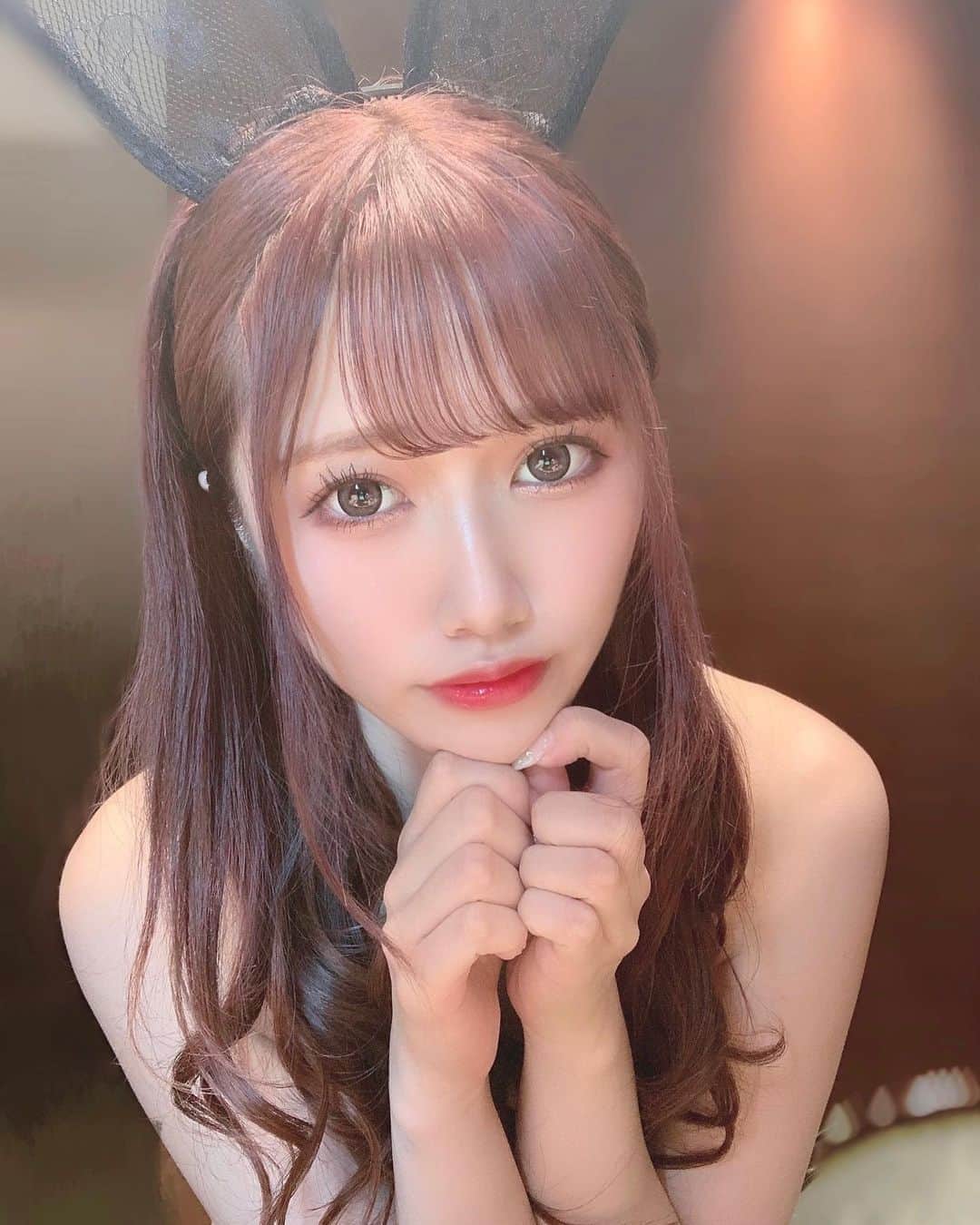 のインスタグラム：「じー……👀 ・ ・ ・ ・ #斎藤あみり#av女優#プレステージ#自撮り#コスプレ#lingerie#bunny#bunnygirl#sexy#グラビア#性感女星#可爱#kawaii#selfie#photography」