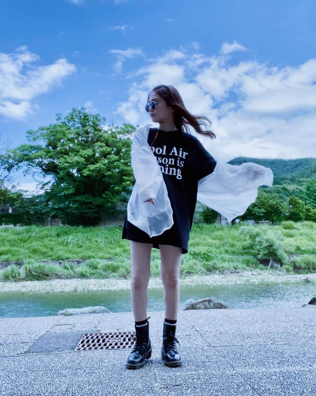のインスタグラム：「☁️☁️☁️﻿ 雲みたいになった ☁️☁️☁️」