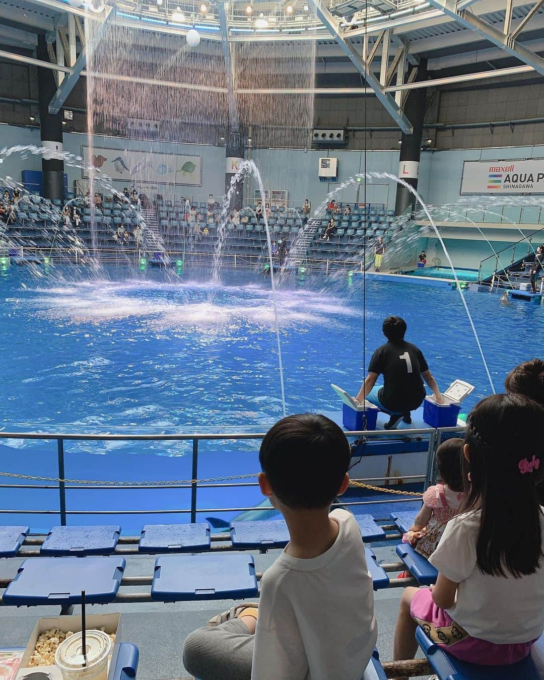 武藤静香さんのインスタグラム写真 - (武藤静香Instagram)「. ママ友のりりちゃん🥰🤝 水族館デート👦👧の付き添い🐬 . . #ママ友」7月2日 19時11分 - mutoshizuka0204