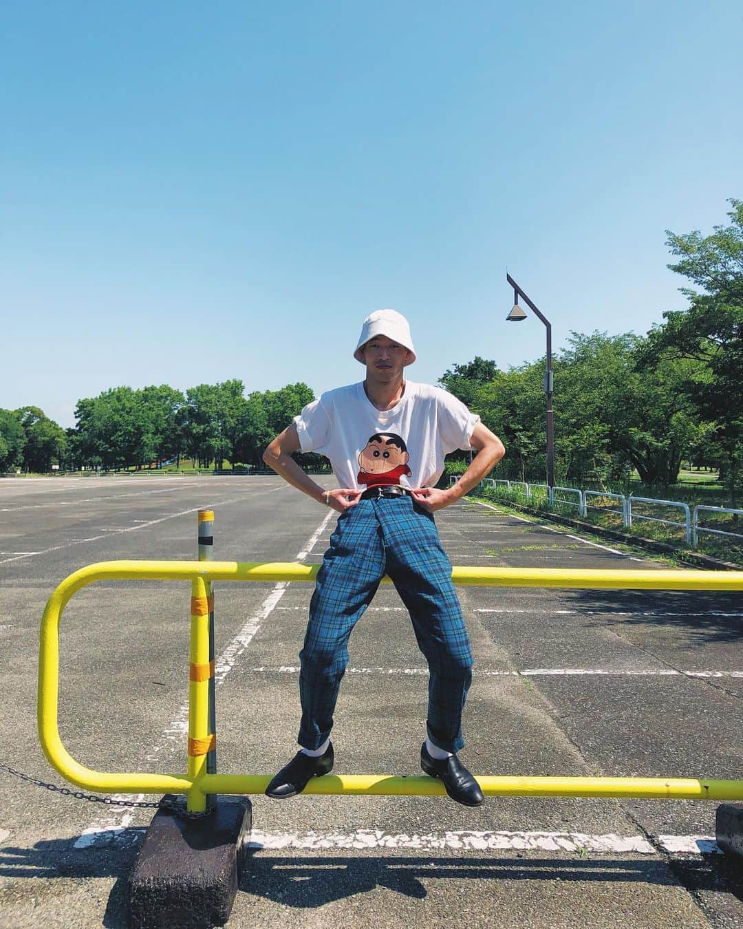 yukiのインスタグラム：「お洒落な人おった」