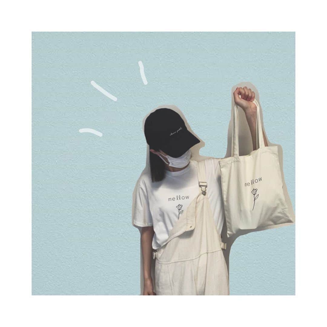 志田彩良のインスタグラム：「・ 今日はmellowコーデでした🌷 デザインが可愛すぎる、、、 #mellow」