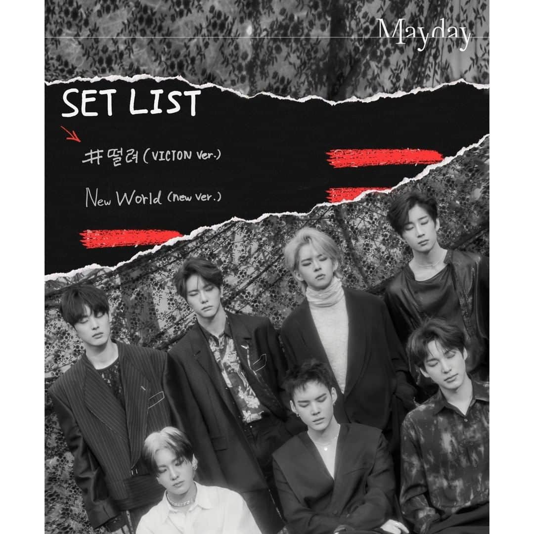 Victonさんのインスタグラム写真 - (VictonInstagram)「[#빅톤] 2020 VICTON ONTACT LIVE [#Mayday] SET LIST✔ 🔜 #떨려 (VICTON Ver.) - 🎟 VICTON ONTACT LIVE - 🗝 스트리밍권 https://bit.ly/2AgpSE4 - 🗝 스트리밍권 + MD https://bit.ly/2Anh1Aw - #VICTON #떨려 #2020_VICTON_ONTACT_LIVE」7月2日 20時00分 - victon1109