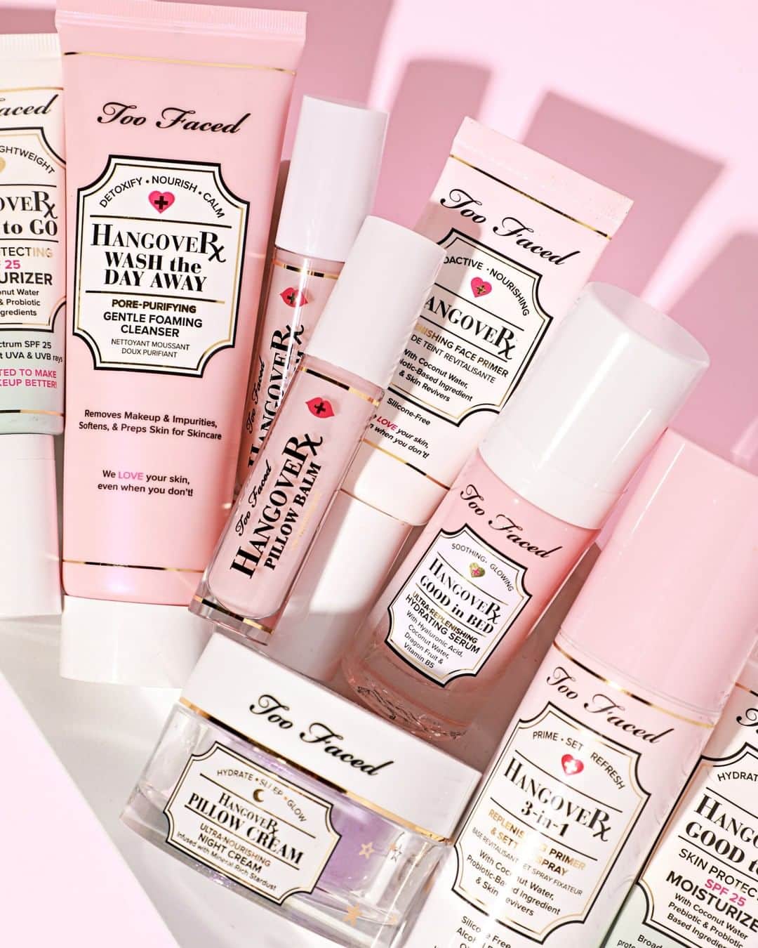 Too Facedさんのインスタグラム写真 - (Too FacedInstagram)「Your skin will thank you later. 😉 Add a boost of hydration to your skincare routine with our Hangover Skincare! 💦 Stock up @macys. #tfhangover #toofaced」7月3日 6時00分 - toofaced
