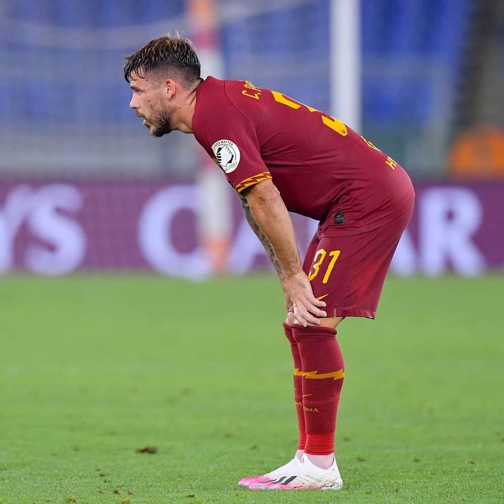 ASローマさんのインスタグラム写真 - (ASローマInstagram)「Final whistle at the Olimpico.⁣ ⁣ #ASRoma #RomaUdinese」7月3日 6時46分 - officialasroma