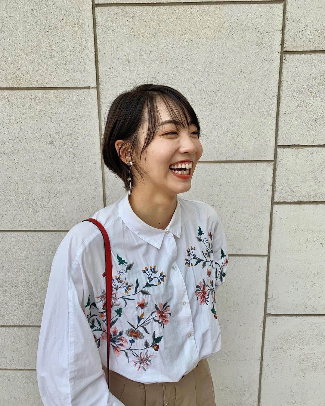中田陽菜子さんのインスタグラム写真 - (中田陽菜子Instagram)「切りました🗽🔙 #ショートカット  今日は嬉しい日でした。やったっ。」7月2日 22時15分 - nakadahinako__