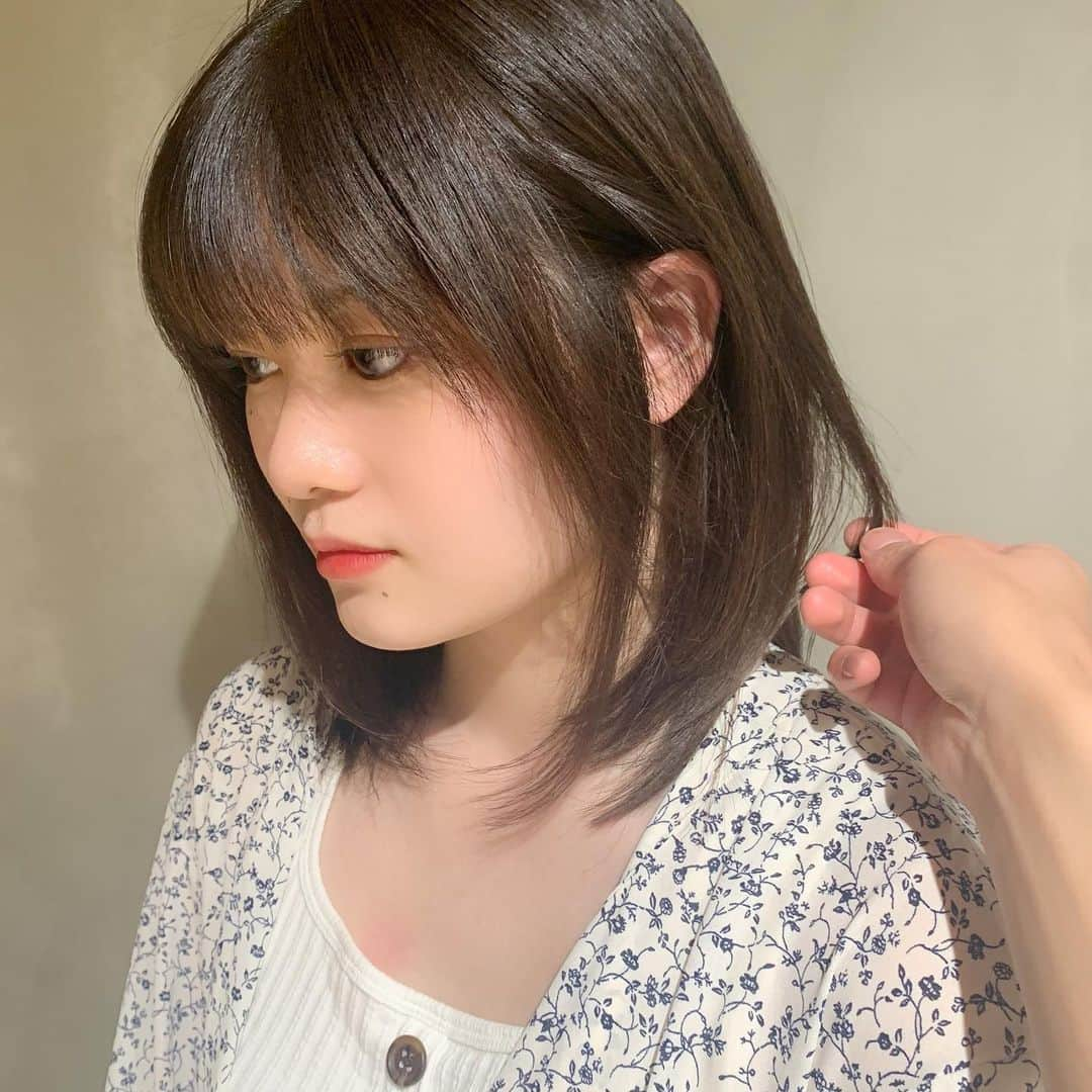 中野郁海さんのインスタグラム写真 - (中野郁海Instagram)「さらつや💇🏻‍♀️」7月2日 22時33分 - ikumin193_888