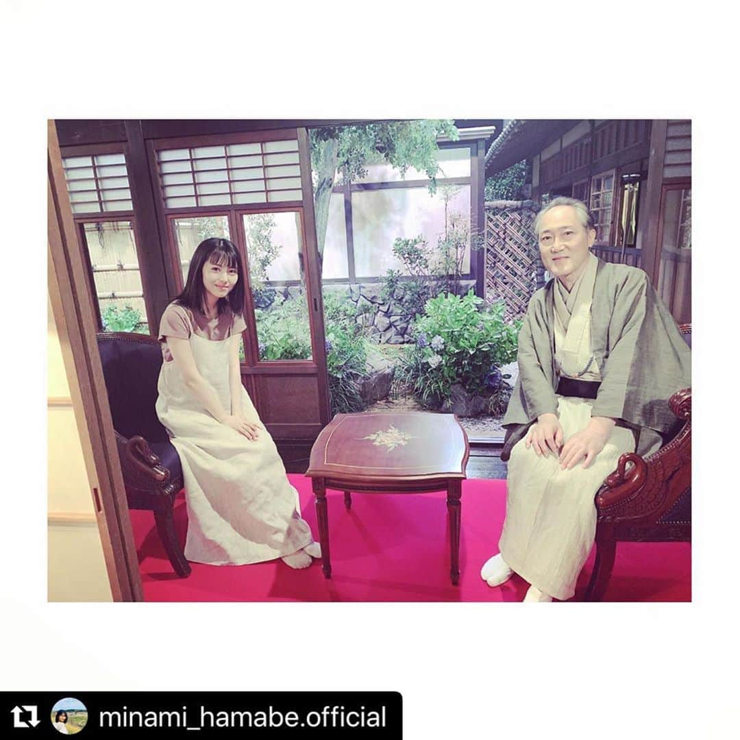 【公式】私たちはどうかしているさんのインスタグラム写真 - (【公式】私たちはどうかしているInstagram)「#Repost @minami_hamabe.official with @make_repost ・・・ わたどう撮影☺︎ 大旦那様！大旦那様！ 大旦那様ーーーーーーーー!! ごほっごほっ @watadou_ntv」7月2日 23時35分 - watadou_ntv