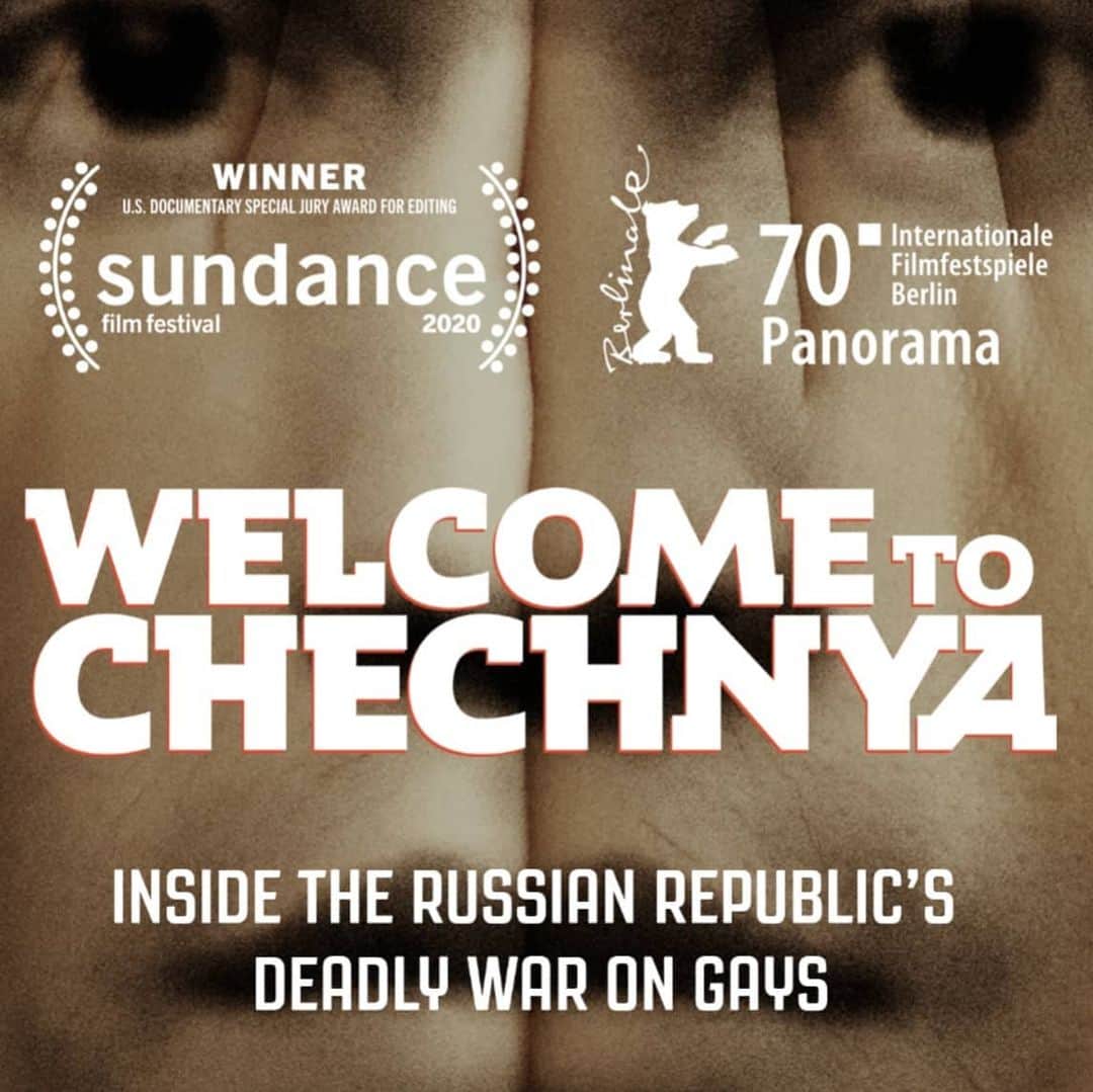 ダン・スティーヴンスのインスタグラム：「Lemtov's line 'Mother Russia does not agree' is based on painful truth. This powerful and essential documentary from @bydavidfrance (HOW TO SURVIVE A PLAGUE, THE DEATH AND LIFE OF MARSHA P. JOHNSON) exposes the undeniable human rights abuses against #LGBTQ citizens in Chechnya, and also highlights a few angels helping them to survive. On @hbo now 🇺🇸. (@bbc 🇬🇧) Link in bio. #Ясвидетель #IAmAWitness 🇷🇺」