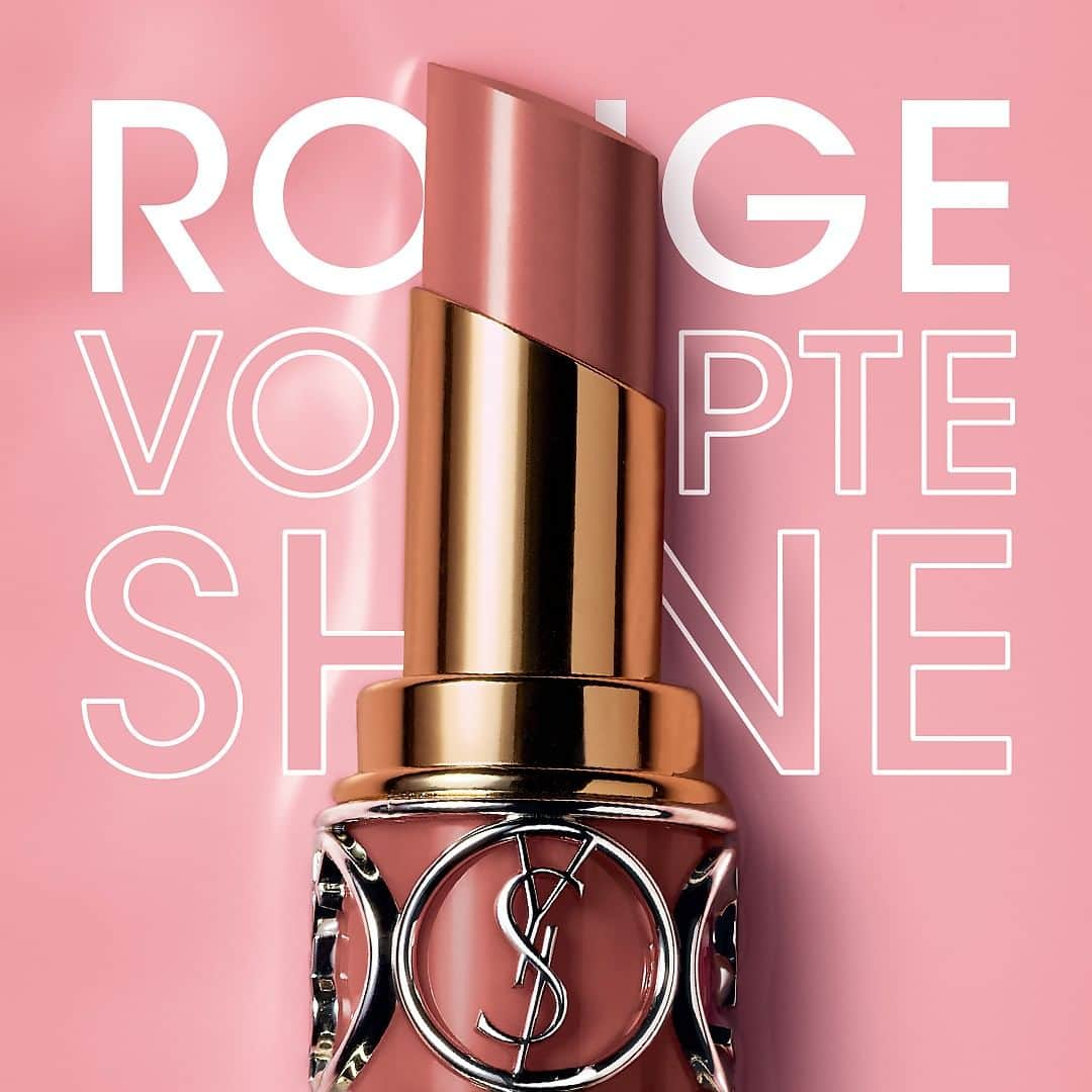 Yves Saint Laurent Beautyさんのインスタグラム写真 - (Yves Saint Laurent BeautyInstagram)「The super nourishing and hydrating oils of ROUGE VOLUPTÉ SHINE get a sweet and sugary hit of exciting new pigments. ROUGE VOLUPTÉ SHINE IN N°147 ROSE CARACO  #yslbeauty #rougevolupteshine #milktea」7月3日 1時58分 - yslbeauty