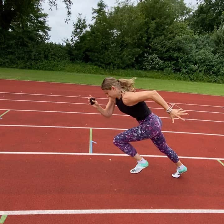 ラウラ・デ・ウィットのインスタグラム：「Did one of my favorite workouts yesterday: 4x150 with 15min rest ⏱What is your fav running session? 💯」