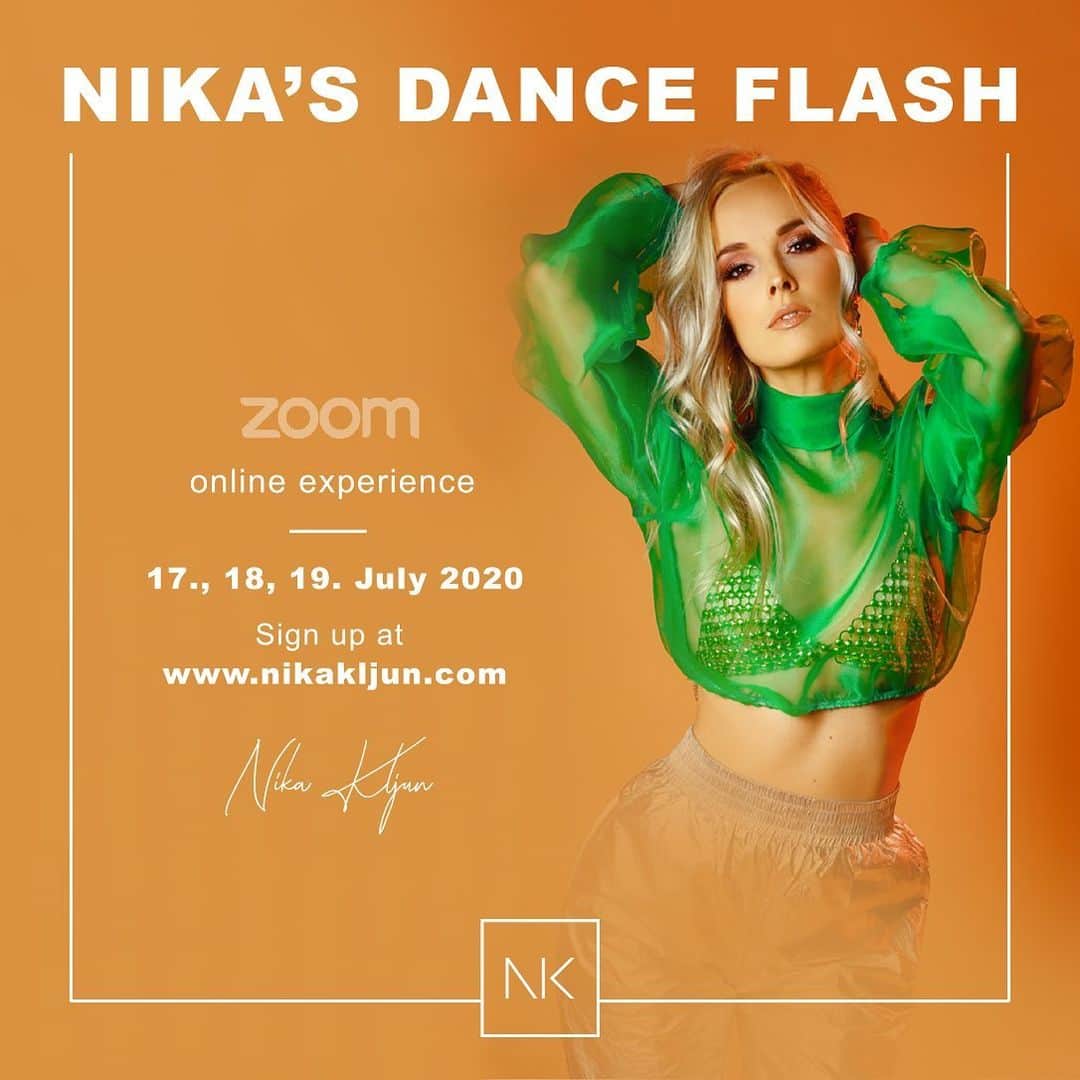 Nika Kljunのインスタグラム：「‼️🎉👀Surprise😁🎉‼️ NOW ANNOUNCING my brand new online dance experience, coming to you this month -  “NIKA’s DANCE FLASH” - July 17th-19th 2020 💁🏼‍♀️! . Click the link in my bio to register NOW at www.nikakljun.com 📲! (more details on there) . Let’s spice up the summer, shall we 🌶☀️💃🏼🔥!? I wouldn’t miss this one if I were you! 👀🤷🏼‍♀️😜#summervibes  . If you know me, you know how much I absolutely 💖 LOVE 💖 educating and encouraging my students, beyond the “steps”. That is why this weekend dance experience includes over 8 hours worth of: . •Classes in multiple styles 💃🏼 (Jazz Funk, Hip Hop, Latin Fusion, Performance Technique) ✅ •A Q&A session 💬📚 ✅ •A private one-on-one session with me, @nikakljun 🙋🏼‍♀️, during which I will give YOU personalized feedback & critiques, based on your specific needs & designed to take your dance journey to the next level 💪🏼✨🦋! ✅ . I know that every dancer’s journey is different, and that is why I am here to help you on your unique path. I believe that your biggest goals are achievable with hard work, POSITIVITY, and the guidance of experienced passionate teachers. . That is why I created Nika’s Dance Flash (Online Experience), to be a safe space for growth. 💎☮️ . Register today for Nika’s Flash Dance (Online Experience) on 📲 www.nikakljun.com - SPOTS ARE LIMITED! . Comment below and let me know if you will be joining me! 👩🏼‍💻 🎉 #NikasDanceFlashOnlineExperience . #danceeducation #onlinedanceclasses #danceonline #dancegoals #nikakljun #nikakljunchoreography #jazzfunk #hiphop #performancetraining #latinfusion #growthmindset🌱 #dancelife #dancelifestyle」
