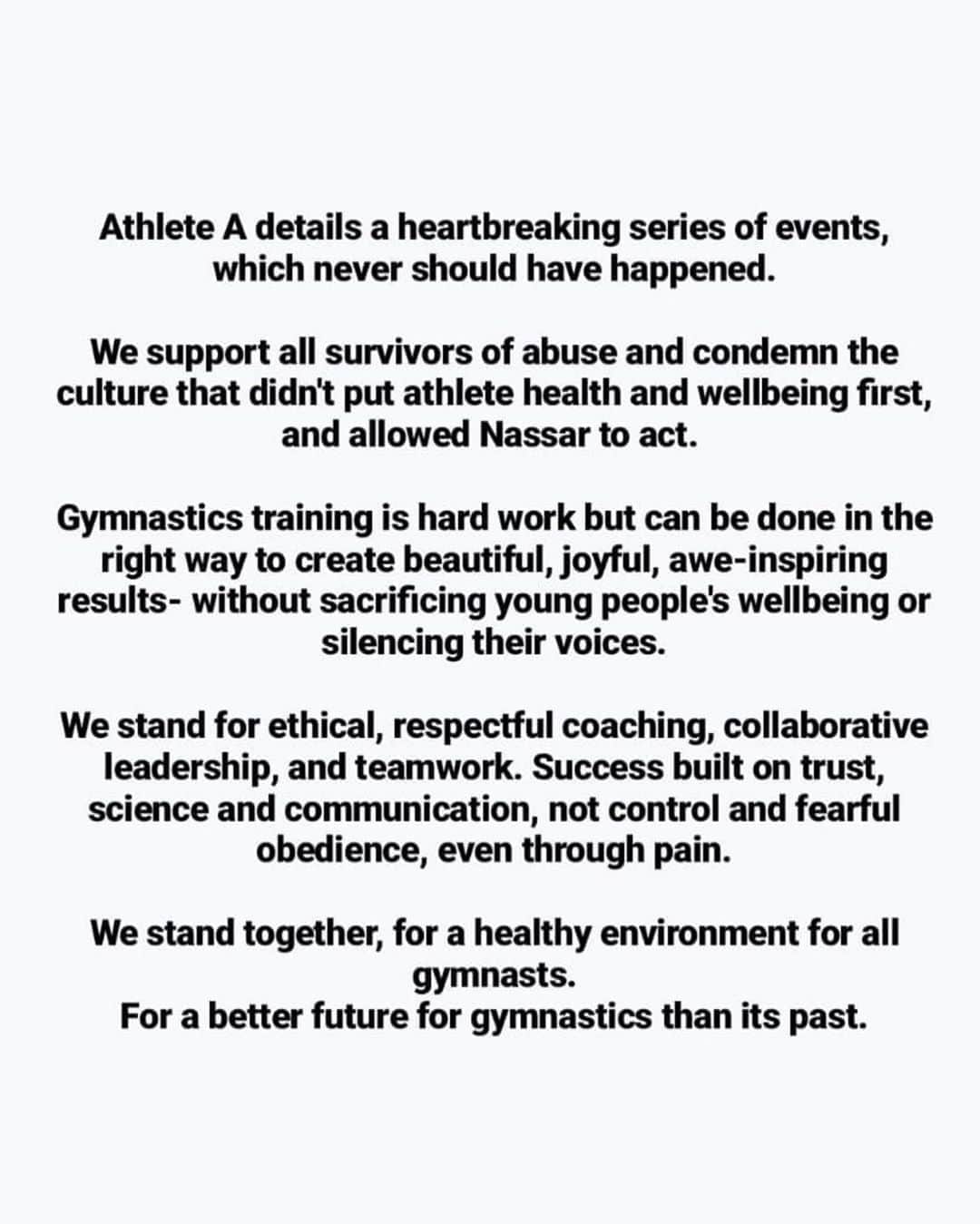 マックス・ウィットロックさんのインスタグラム写真 - (マックス・ウィットロックInstagram)「Gymnastics is the best sport in the world, it’s a sport that I love and have done from the age of 7 years old.  The athletes have to be at the forefront of everything in sport and be truly valued. It angers me so much to see gymnasts having bad experiences as it is unacceptable. Every single gymnast at any level, from grassroots to elite should be able to look forward to training and look back on their career where positivity completely out ways any negatives.  It makes me so sad and angry to hear the stories of what these American gymnasts have had to go through. This has to change and has to change now. Completely admire the bravery of the gymnasts that have spoken out  Gymnastics is a tough sport but it’s a fun sport and that’s the way it has to be and more importantly, can be #gymnastalliance」7月3日 3時38分 - maxwhitlock