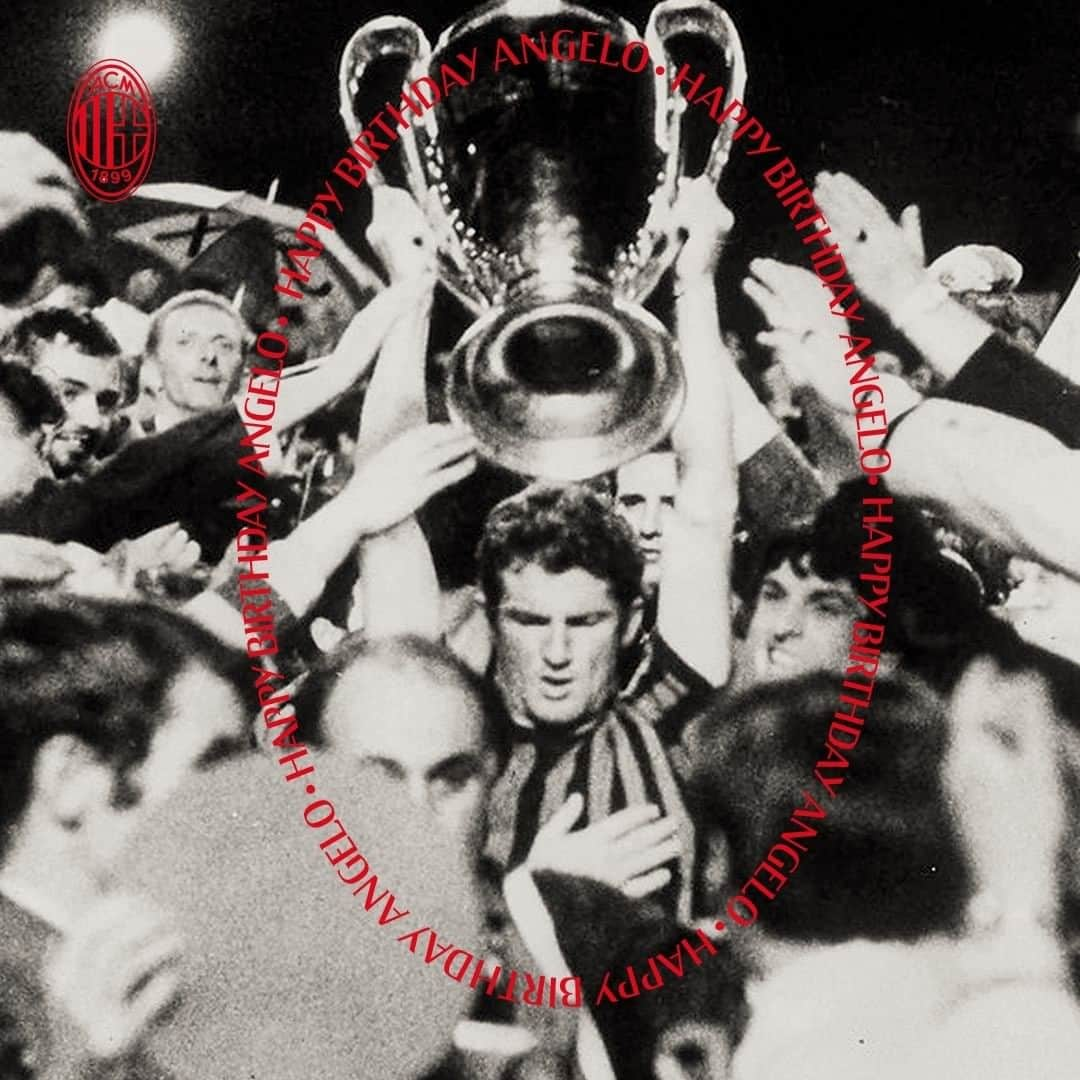 ACミランさんのインスタグラム写真 - (ACミランInstagram)「Forever engraved in Rossoneri history 🔴⚫ #HBD Angelo Sormani: 8⃣1⃣ 🎉 #SempreMilan」7月3日 16時30分 - acmilan