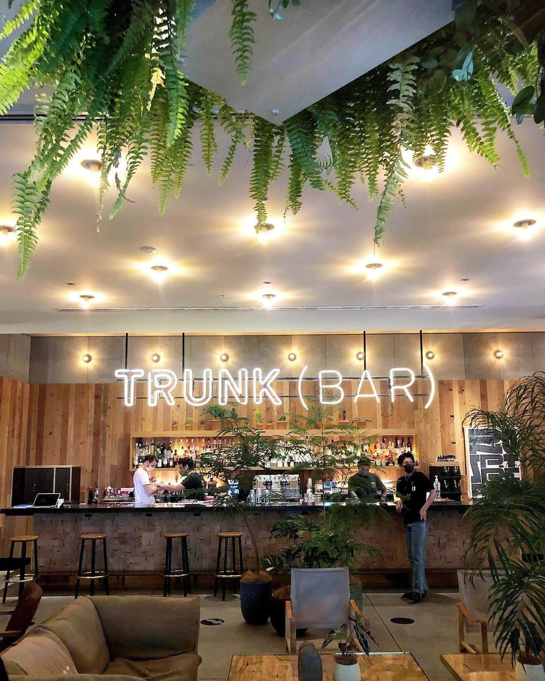 石川理咲子さんのインスタグラム写真 - (石川理咲子Instagram)「#trunkhotel #lunch  久しぶりに　@trunkhotel でLunch🍴 いつ来ても、何度来ても大好きな場所🌿」7月3日 15時04分 - rsk_0315