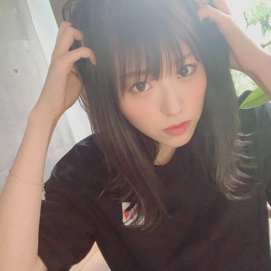 花奈澪さんのインスタグラム写真 - (花奈澪Instagram)「じゅーもの夏新作🍧 Tシャツ早速ヘビロテしてます。 みんなで着よ👚🍦🧊  #jumeaux #じゅーも #jmxNATSU20」7月3日 15時08分 - namio_dao