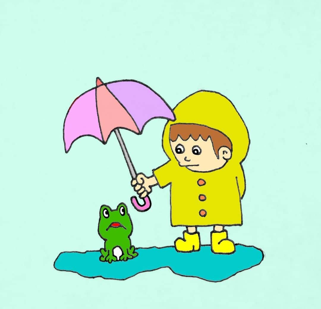 のインスタグラム：「イラスト  ＃勝手にスタンプ」