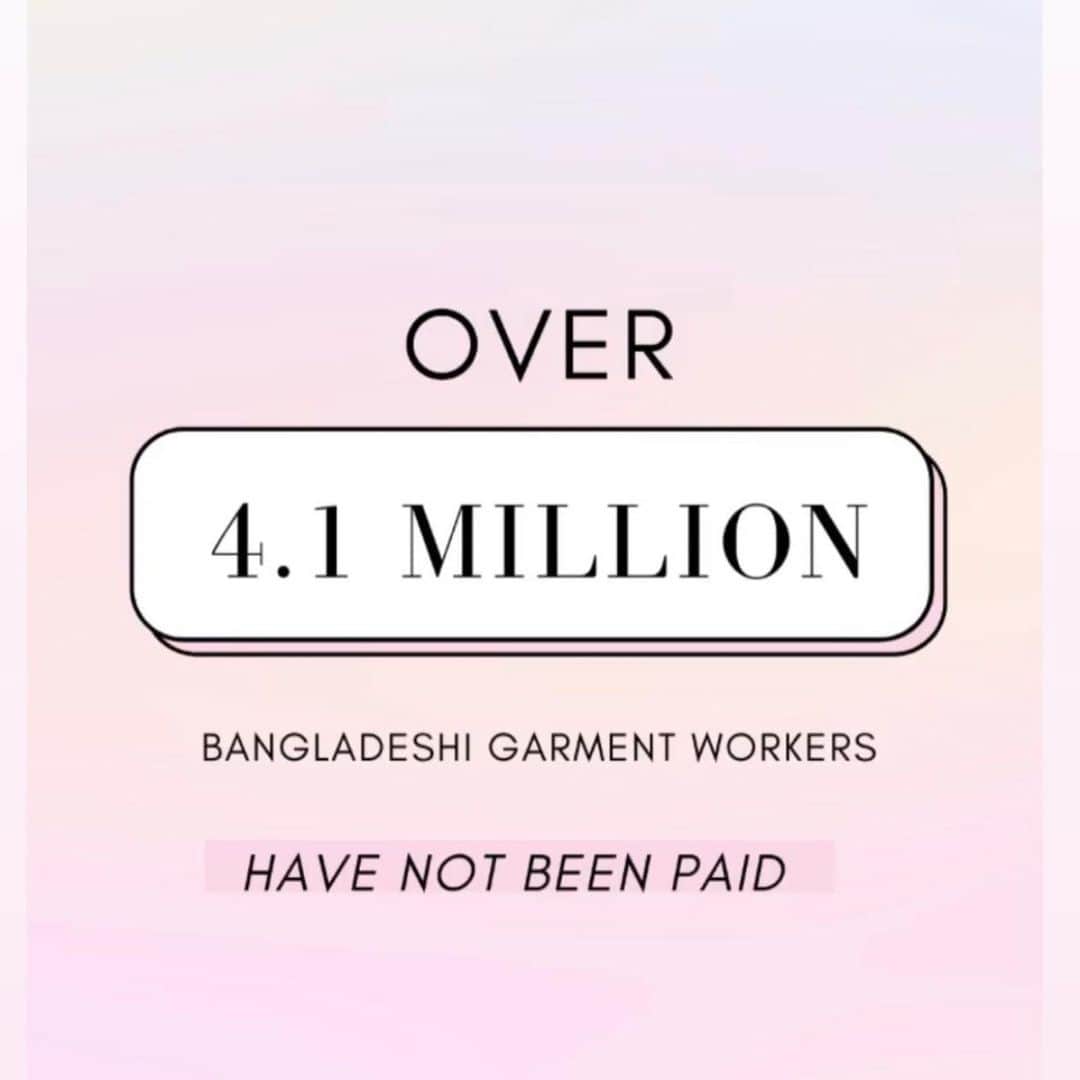 トームさんのインスタグラム写真 - (トームInstagram)「#repost @nabela I just need 3 MINUTES of your time. Please listen, share and get involved:⁣ ⁣ The exploitation of Bangladeshi garment workers must stop NOW. Major brands have yet to #PAYUP leaving over 4.1 million Bangladeshi garment workers at the brink of starvation and facing the threat of homelessness. ⁣ ⁣ Please watch the full video and learn more about the fast fashion industry, the exploitation of garment workers and the brands who are responsible for this exploitation for their own profit and the ability to boast about their “low prices.” ⁣ ⁣ Low prices, huge steals, and big bargains are at the expense of garment workers’ livelihoods. ⁣ ⁣ Below are the list of brands involved. Please tag these brands and comment under their posts. When tagging and calling IN these brands and public figures, please remember that our intention should not be to drag and destroy, but to raise awareness and demand real change. ⁣ ⁣ Tag @kimkardashian, @kyliejenner, @kourtneykarshian, @kendalljenner, @khloekardashian + Kanye West (on Twitter) to bring this to their attention under their posts. Kanye’s partnership with @Gap is disappointing given that Gap has yet to #PayUp for Bangladeshi workers who desperately need to be paid what they are rightfully owed.⁣ ⁣ Tag and bring attention to the following brands as well who are all involved in this crisis: ⁣ ⁣ @gap @jcpenney @walmart @primark @forever21 @peacocks_fashion @bestseller.com @levis @rossdressforless @ca @sears @topshop @burton_menswear @kohls @urbanoutfitters @freepeople @anthropologie @childrensplace @liandfung @mothercareuk ⁣ ⁣ To learn more about the #PayUp movement, the fast fashion industry and for helpful resources + updates visit @whomade.yourclothes, @remakeourworld and @cleanclothescampaign. ⁣ ⁣ The information and stats shared in this video are sourced from their incredible resources and diligent work in fighting the exploitation in the fashion industry. ⁣ ⁣ I believe that together we can make real, powerful change. It starts with raising awareness. Please share this video and continue to use your voice, because it holds so much power. 🤍⁣」7月3日 7時21分 - tomenyc