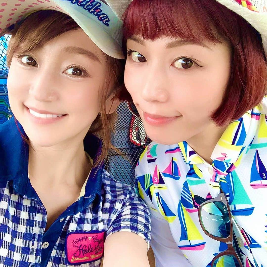 柑谷あゆみさんのインスタグラム写真 - (柑谷あゆみInstagram)「めちゃくちゃ楽しかったけどめちゃくちゃ叩いてしまいました🥵 後半少しぶり返したけど、、 悔しすぎて再来週リベンジに行きます⛳️ ランチも美味しかった❤️ ・ #ゴールド木更津カントリークラブ #エンジョイゴルフ GTバーディーズ#GOLFTODAY#三栄書房 #ラウンド#fujikurashaft  #ゴルフウェア  #サマンサタバサゴルフ  #ゴルフ女子#女子ゴルフ #ゴルファ #golf  #golfing  #golflife  #golfgirl  #instagolf  #golfer #girlgolfer #골프 #골프웨어 #กอล์ฟ#ゴルフ大好き #ゴルフコーデ #ゴルフコーディネート #ゴルフファッション#ゴルフ好きな人と繋がりたい」7月3日 10時23分 - kantani_ayumi