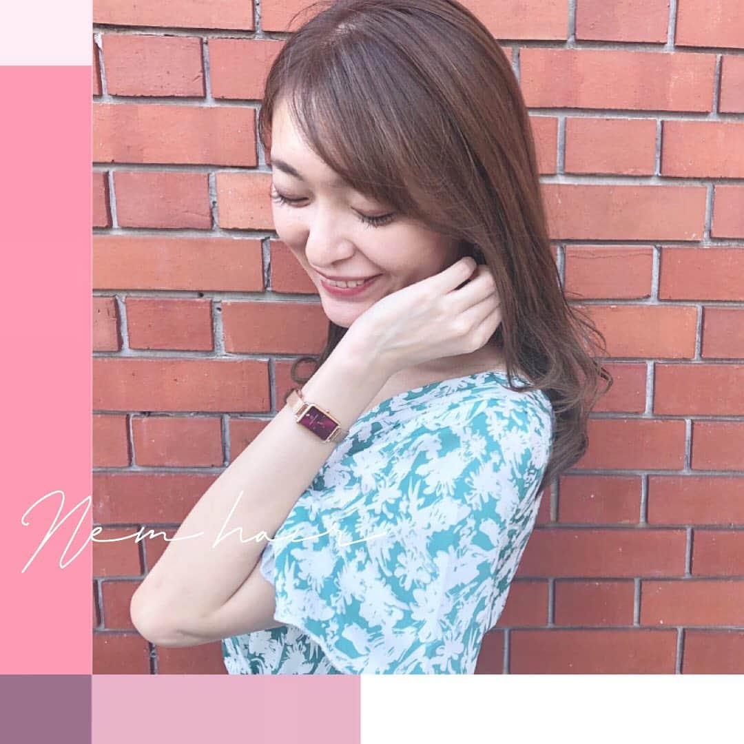 菊池かなこのインスタグラム：「. ✂︎ @ibaseiji ありがとうございます😊 . 華奢で可愛い @4bwatches_japan ⌚︎ 7月3日(金)より下記のHIROBで 店舗販売がスタート✨✨ . ーーーーーーーーーーーー HIROB札幌ステラプレイス店 新宿ニュウマン店 ルミネ横浜店 ルミネ大宮店 名古屋パルコ店 名古屋タカシマヤゲートタワーモール店 ーーーーーーーーーー」