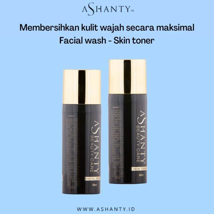 ASHANTY BEAUTY CREAM OFFICIALのインスタグラム：「Facial Wash dan Skin Toner by @ashantyid mampu membersihkan kulit wajah secara maksimal 💙  _____________________________ Informasi dan pemesanan  Ashanty Beauty Cream Chat Via WA : WA: 081287388885 WA: 081293823950 WA: 087778489900 WA: 085781140354 ⚡️ Fast Respons Click Link On Bio Instagram @ashantyid ❣️ ______________________________ #ashantybeautycream #creamashanty #skincareashanty #skincare #skincareartis #skincarelokal #creamwajah #creamperawatanwajah #obatjerawat #jerawat #kosmetik #krimwajah #creamwajah #whiteningcream #ashantyid #ashanty」