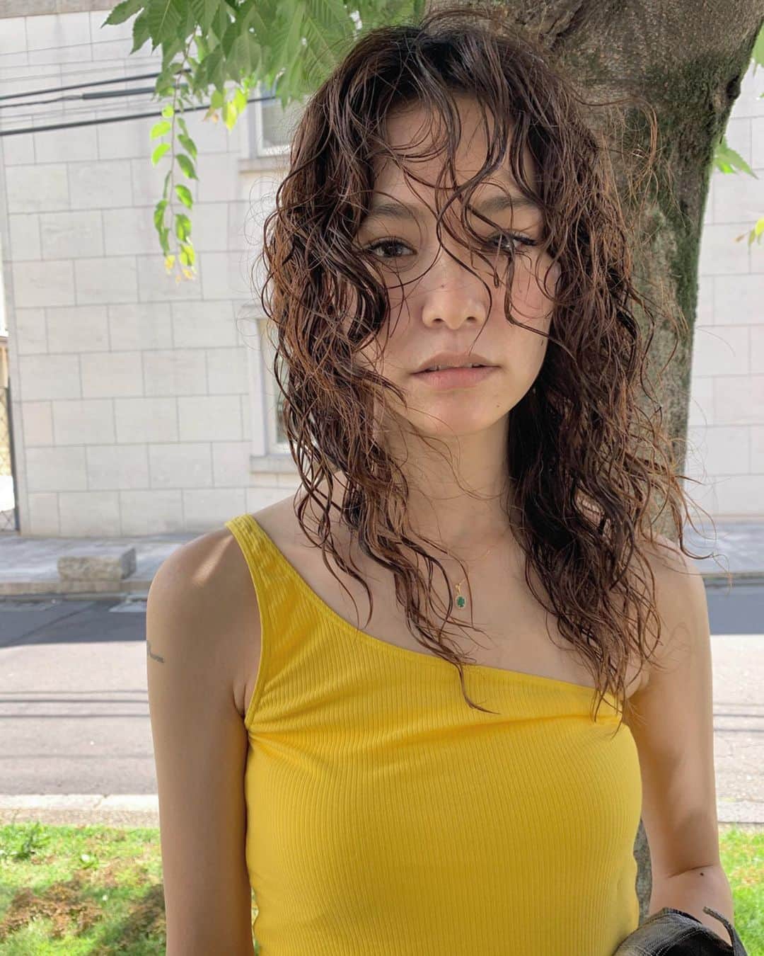 nanako itoのインスタグラム：「permanent wave🦋」