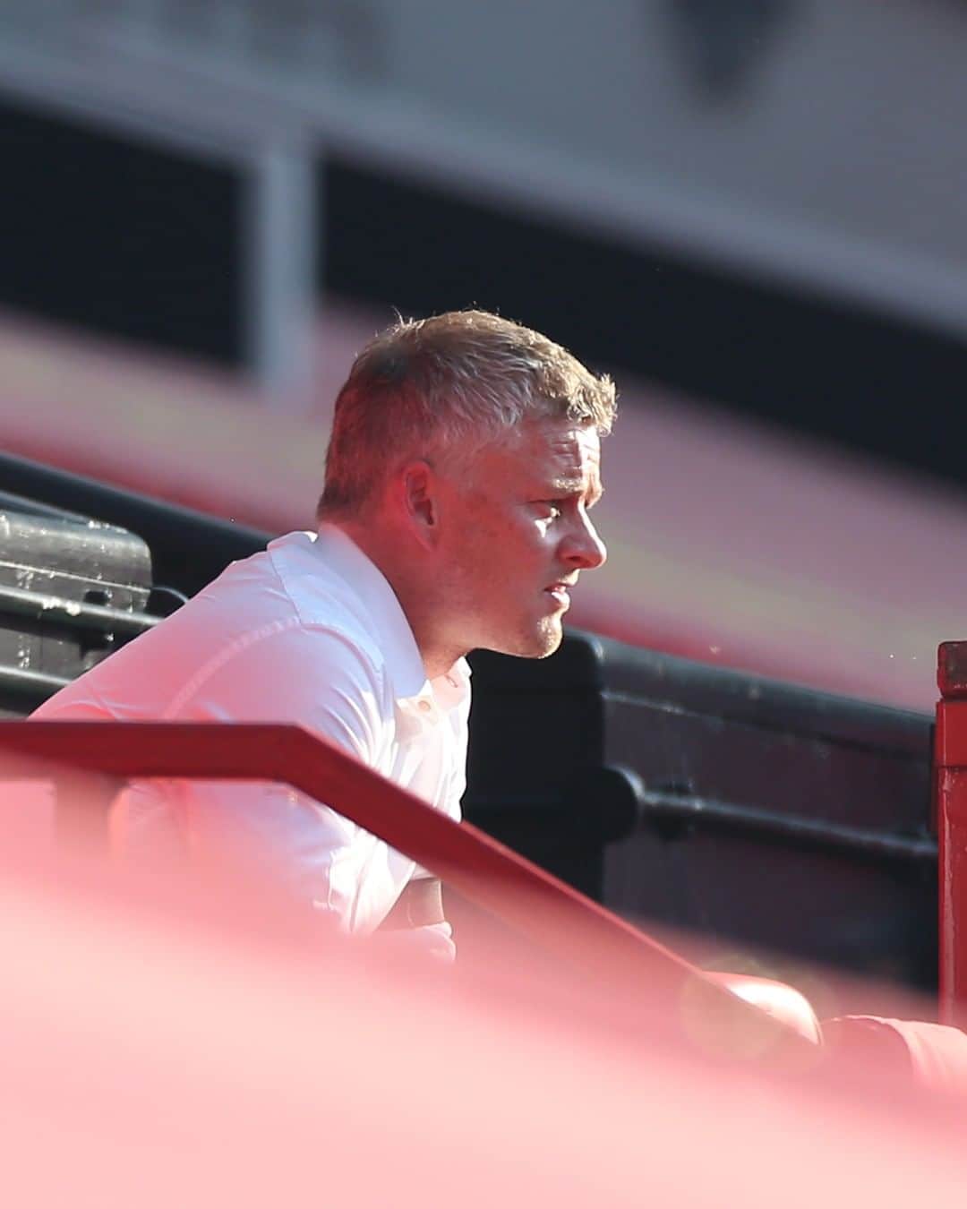 マンチェスター・ユナイテッドさんのインスタグラム写真 - (マンチェスター・ユナイテッドInstagram)「In the stands 🧠 #MUFC #Solskjaer」7月3日 12時01分 - manchesterunited
