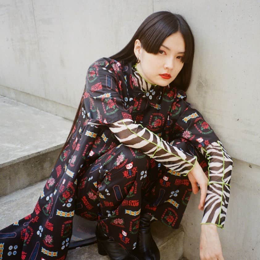 のインスタグラム：「. STYLE 2 HAVE A LOT OF FUN! PATTERN on PATTERN @akimoto_kozue  photo by @okss2121  #candystripper #candystripper_magazine 7月号」