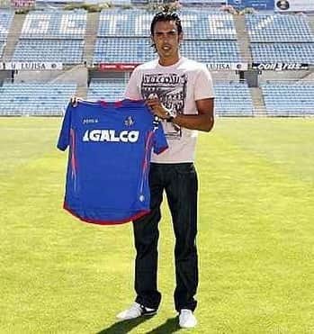 ジョルディ・コディーナのインスタグラム：「Tal día como hoy, hace 11 años, firmaba por el @getafecf donde pases 6 años fantásticos!!! 💙」