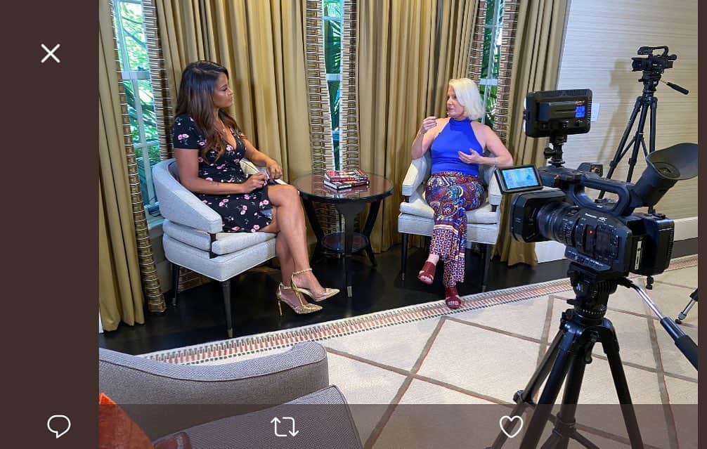 クラウディア・ジョーダンさんのインスタグラム写真 - (クラウディア・ジョーダンInstagram)「This documentary is going to be something!!! Being interviewed by author Daffne Barak. Netflix #StateOfAmerica #ANationDivided」7月3日 14時08分 - claudiajordan