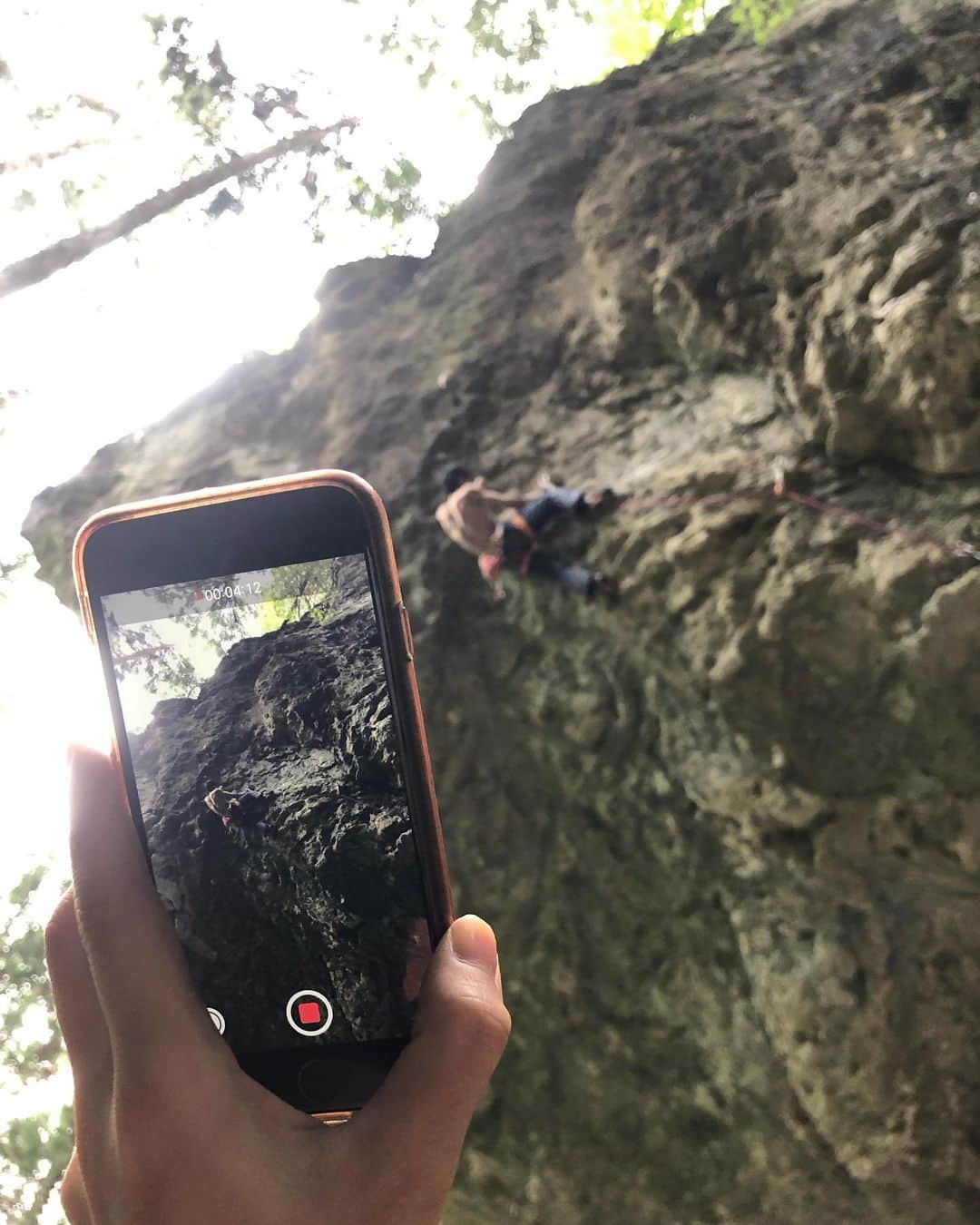 義村萌さんのインスタグラム写真 - (義村萌Instagram)「2020.06.29  鳳来 . 念願の鳳来！ ひたすら楽しい。 足腰が貧弱でアプローチは死にそうだったけど。  #climbing #leadclimbing #鳳来」7月3日 14時41分 - moe.yoshimura