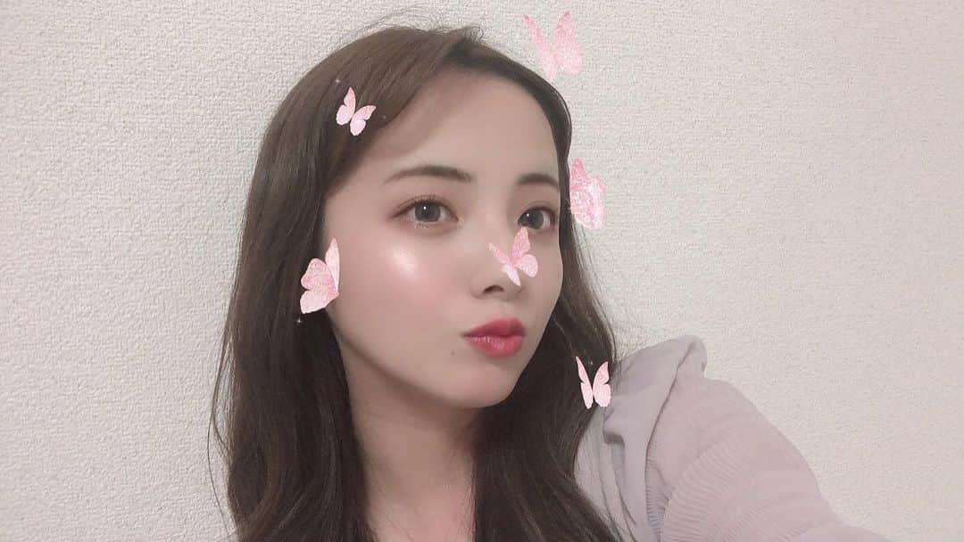 のインスタグラム：「ㅤㅤ ちゅん #selfie #自撮り #B612」