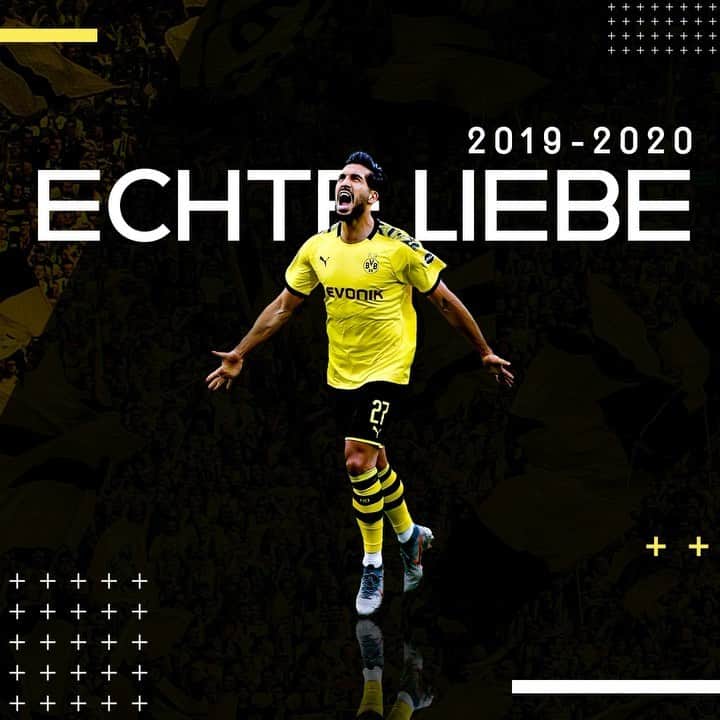エムレ・カンのインスタグラム：「I want to thank you all for the great first 6 months at this fantastic club and your support throughout the season 🖤💛! Looking forward to being back next season with number 23 💪🏽 #EC23 #weCan @BVB09」