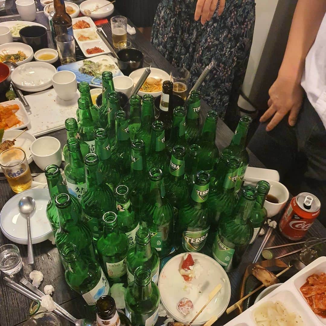 ホ・ジョンミンのインスタグラム：「단국대 연극영화과 클래스. 니들 많이.약해졌다」