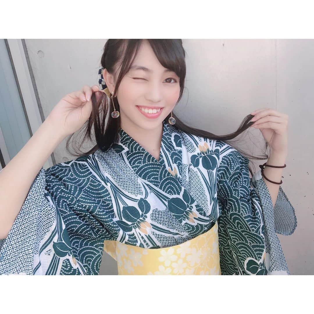 栗山梨奈さんのインスタグラム写真 - (栗山梨奈Instagram)「これだけ2枚あるよ☺︎ 見てみてね  今年も浴衣着れるといいな  #followｍe #follow #likeforlikes  #me #女子力向上委員会#オシャレさんと繋がりたい#浴衣#浴衣女子#握手会#アイドル#idol」7月3日 16時53分 - krn_hkt48