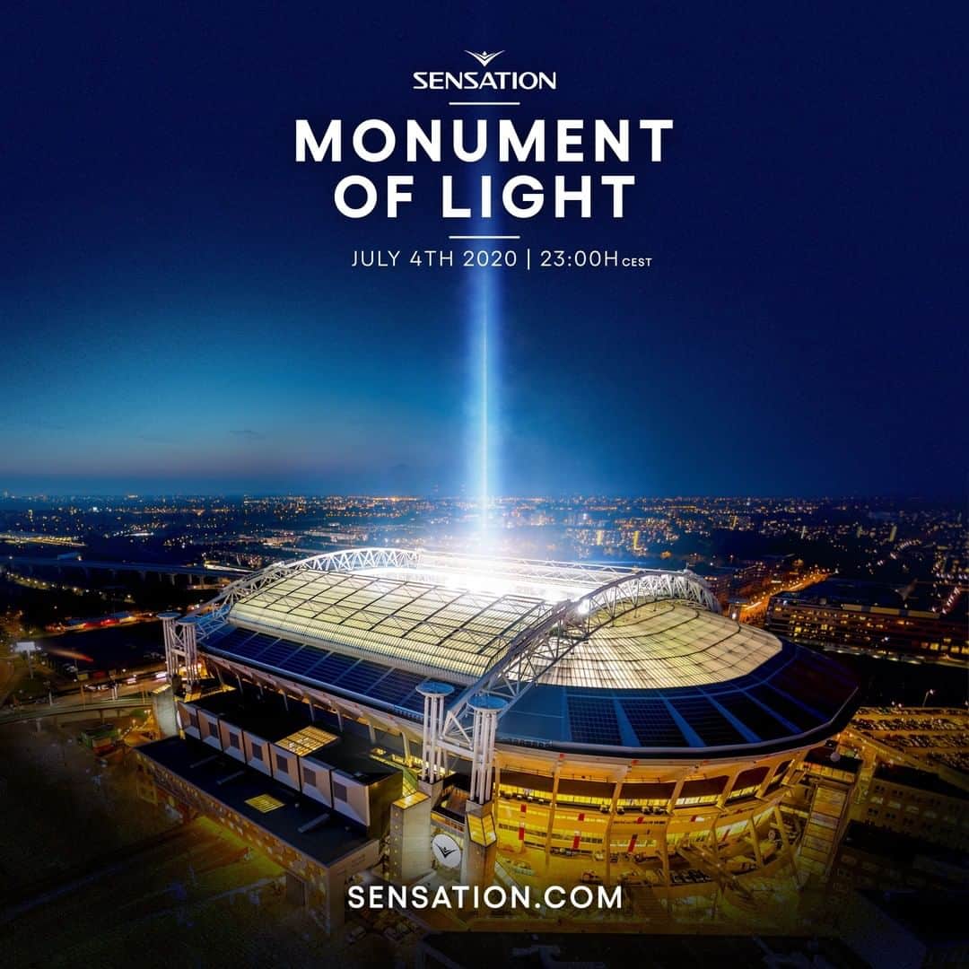 Sensationのインスタグラム：「Only 1 day left until we'll illuminate the Johan Cruijff ArenA in a never before seen way. We've invited Sunnery James & Ryan Marciano to contribute to this magical night.​ ​ We will stream the show for free all over the world, starting tomorrow at 23:00h until 01:00h (CEST) via www.sensation.com.  #Sensation #MonumentofLight #SunneryJamesandRyanMarciano #JohanCruijffArenA #hope #celebratelife #beyonddarkness #lettherebelight」