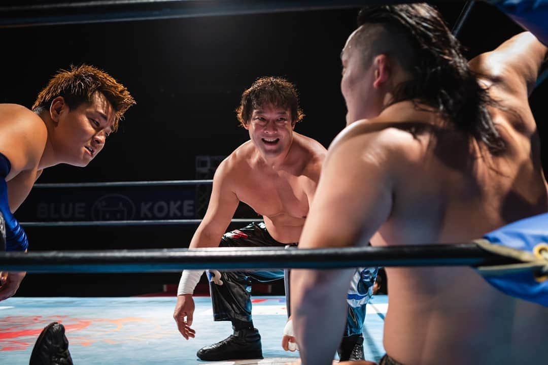 TAJIRIのインスタグラム：「We are the Japanese mafia.#ajpw #ajpwtv #wrestling #tajiri #yumaaoyagi #プロレス #puroresu」