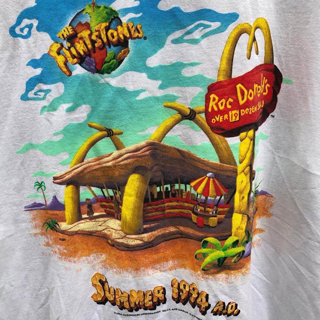 kiarrysさんのインスタグラム写真 - (kiarrysInstagram)「McDonald’s flintstones T-shirt 4180yen ウェブショップ掲載中 ・ ⚠️インスタDMからのご注文受け付けておりません。ご了承下さいませ🙇**➡️ 通販のご注文・商品のお問い合わせはこちら➡︎ メール✉️ kiarrystoys@nifty.com 電話☎️03-3314-3446 Webショップ💻http://kiarrys.ocnk.net/ . #kiarrys #キアリーズ #高円寺 #アメリカ #JUNK #アンティーク #antique #買取 #オモチャ買取 #TOY #vintage #ヴィンテージ #古着#マクドナルド#mcdonalds」7月3日 18時02分 - kiarrys