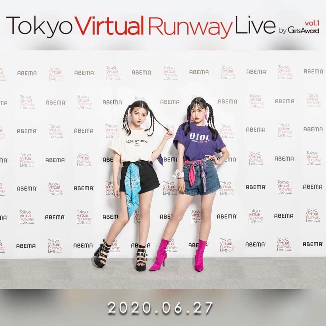 ガールズアワードさんのインスタグラム写真 - (ガールズアワードInstagram)「#史上初のCGファッションショー﻿ ＼ Tokyo Virtual Runway Live by #GirlsAward ／ ﻿ ﻿ ソーシャルディスタンスを守って﻿ 特別に合成した集合写真を公開🎬✨﻿ ﻿ 🌈SPECIAL STAGE🌈﻿ ﻿ #Popteen × #5252 BY O!Oi ﻿ @popteen_official @5252byoioi  ﻿ #TokyoVirtualRunwayLive﻿ #TokyoVirtualRunwayLivebyGirlsAward﻿ #アベマでCGランウェイ﻿ #アベマ﻿ #ガルアワ」7月3日 18時09分 - girlsaward_official
