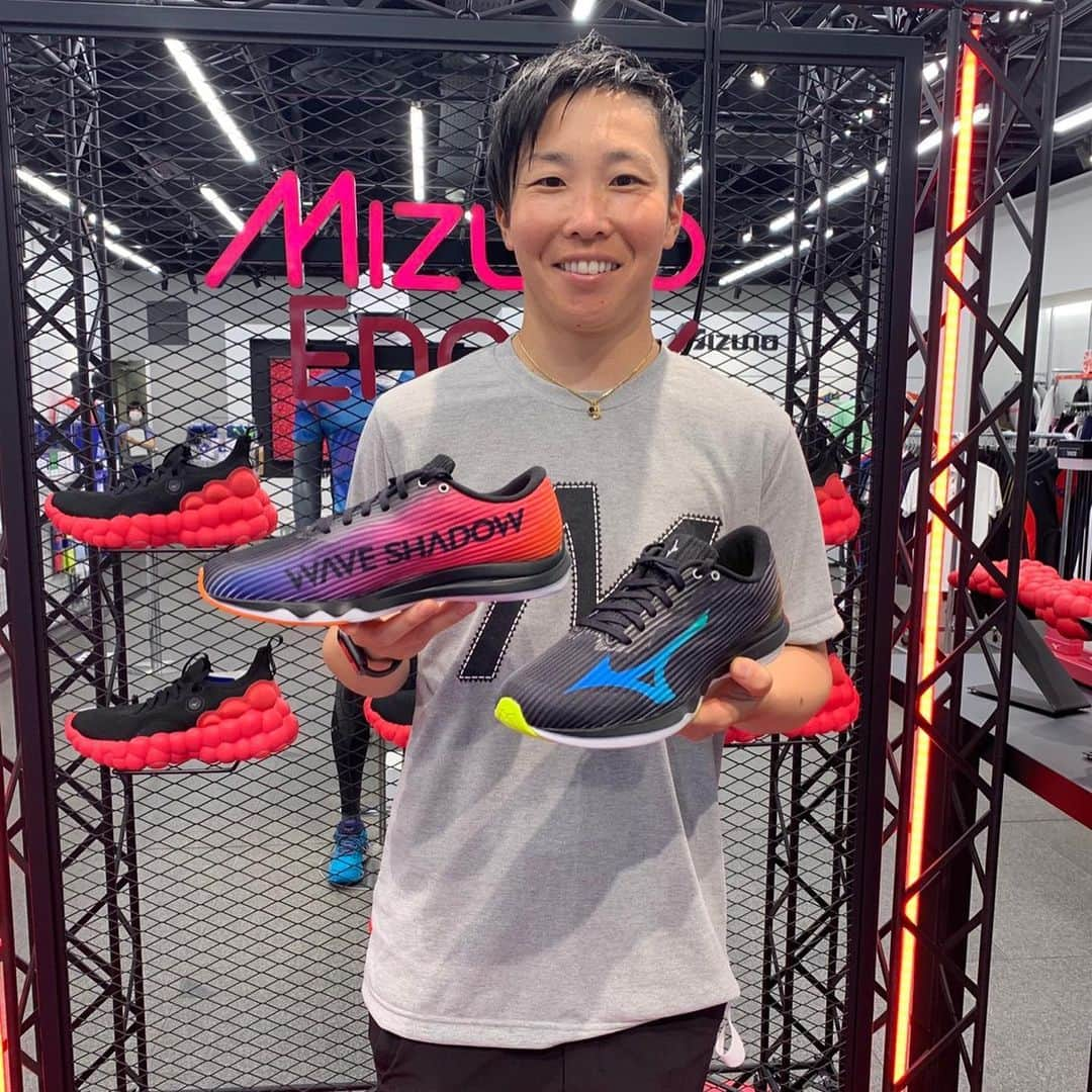 山田恵里さんのインスタグラム写真 - (山田恵里Instagram)「#MIZUNOTOKYO #SKYMEDAL #WAVESHADOW  #STREAMERESPRESSO #ミズノマウスカバー」7月3日 18時44分 - eriyamada19