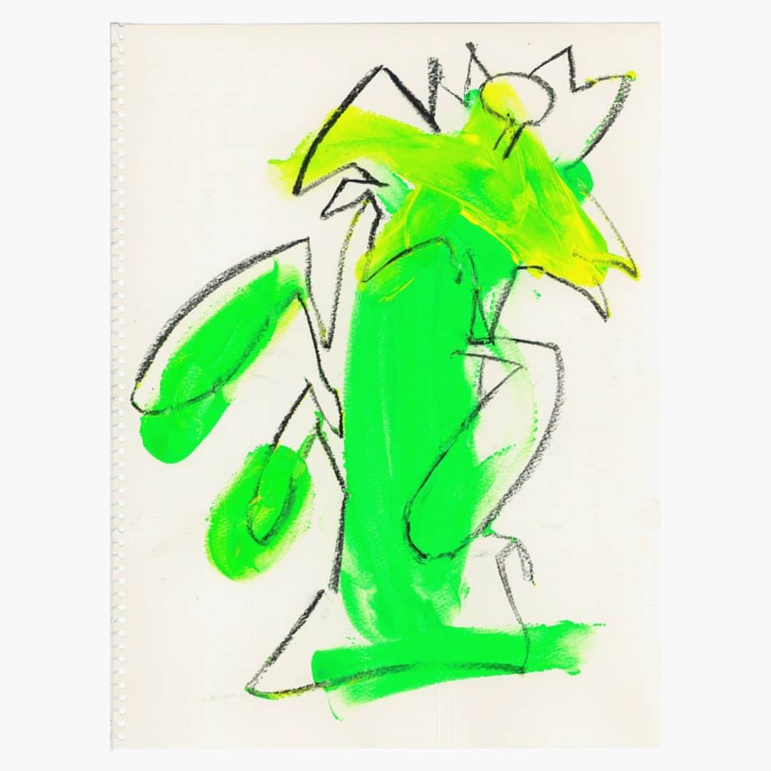 道木 さくら まやのインスタグラム：「Green flower  for sprout album book.」