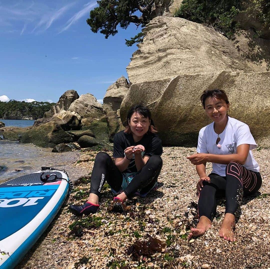 南海キャンディーズ【公式】さんのインスタグラム写真 - (南海キャンディーズ【公式】Instagram)「律子さん！！ありがとうございましたー！！激しく、優しい地球と楽しく、優しい皆さまの愛をいただきました！！！ #田中律子の旅するsup」7月3日 19時21分 - nankaicandies