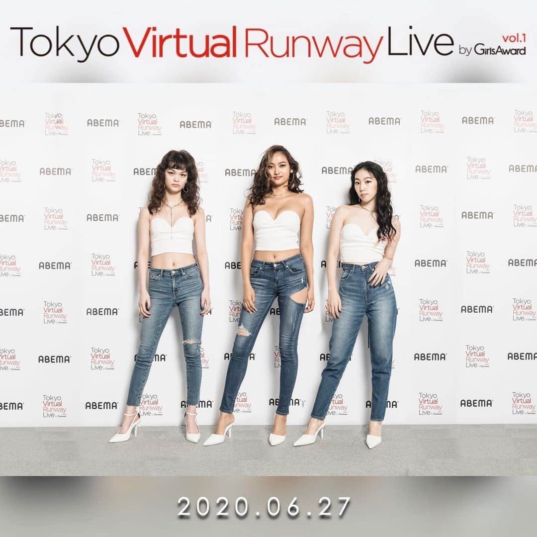 ガールズアワードさんのインスタグラム写真 - (ガールズアワードInstagram)「#史上初のCGファッションショー﻿ ＼ Tokyo Virtual Runway Live by #GirlsAward ／ ﻿ ﻿ ソーシャルディスタンスを守って﻿ 特別に合成した集合写真を公開🎬✨﻿ ﻿ 💖FASHION SHOW💖﻿ ﻿ #GYDA Stage ﻿ @gydajp  ﻿ #TokyoVirtualRunwayLive﻿ #TokyoVirtualRunwayLivebyGirlsAward﻿ #アベマでCGランウェイ﻿ #アベマ﻿ #ガルアワ」7月3日 20時25分 - girlsaward_official