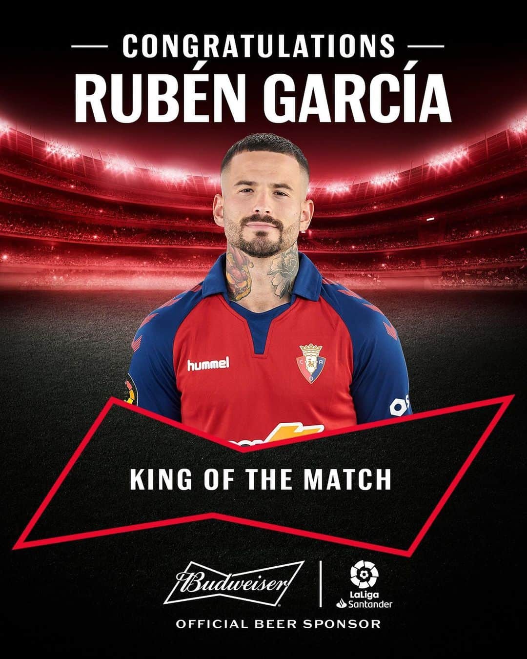 LFPさんのインスタグラム写真 - (LFPInstagram)「Matchday 33 ✅. Who is your favourite of @budfootball King of the Match in #LaLigaSantander? #BeAKing • Jornada 33 ✅. ¿Quién ha sido tu King of the Match de @budfootball favorito esta jornada en #LaLiga Santander? #KingOfBeers」7月3日 21時00分 - laliga