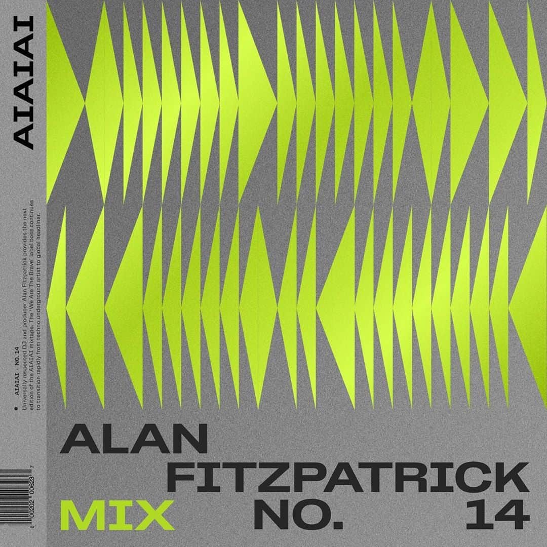 AIAIAIのインスタグラム：「Universally respected DJ and producer Alan Fitzpatrick provides the next edition of the AIAIAI mixtape. The ‘We Are The Brave’ label boss continues to transition rapidly from techno underground artist to global headliner. (link in Bio)」