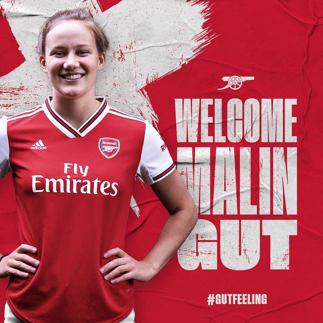 Arsenal Ladiesさんのインスタグラム写真 - (Arsenal LadiesInstagram)「🥁 Introducing our second summer signing... @Malin.Gut 😍」7月3日 22時19分 - arsenalwfc