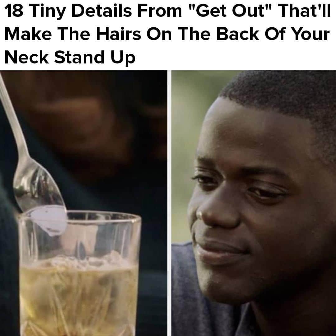 BuzzFeedさんのインスタグラム写真 - (BuzzFeedInstagram)「BRB, going to watch "Get Out" for the 124th time now 👀 See all the hidden details you might have missed in the link in bio.」7月4日 12時00分 - buzzfeed