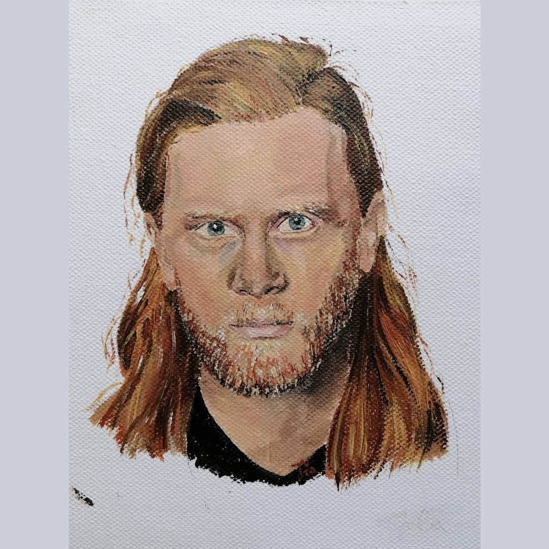 The Lumineersさんのインスタグラム写真 - (The LumineersInstagram)「Paints are always so impressive! 🎨🖼Thank you @junie_elene for your painting.  Try your own fan art and tag us so we see it!」7月4日 2時40分 - thelumineers