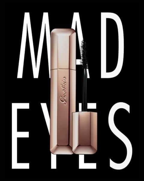 のインスタグラム：「Now more than ever, it’s all in the eyes.  Providing +112% instant volume, Guerlain Mad Eyes’ secret is in its unique design. The star-shaped brush grabs onto the flexible formula for mad volume from the first stroke. Everything you need to create a flawlessly glamorous eye look.  #Guerlain #GuerlainMakeup #MadEyes #Makeup #NewCollection #Motd #Eyes」