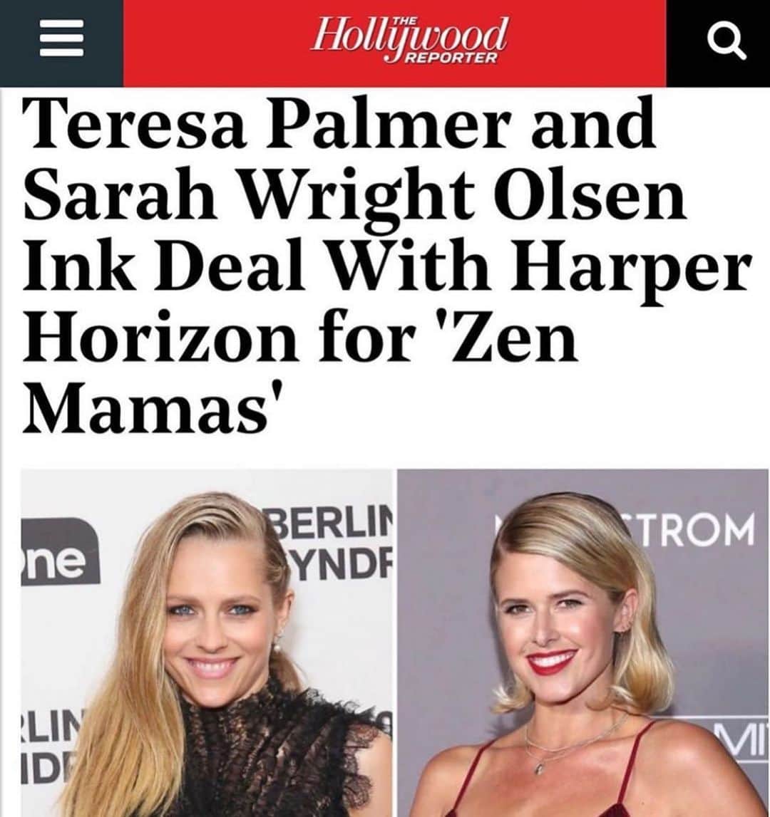エリック・クリスチャン・オルセンのインスタグラム：「Can't tell you how overwhelmed with pride, respect and admiration I am for these two mamas. @swrightolsen & @teresapalmer you guys navigate the world and motherhood with honesty, humility, empathy, science and most importantly inclusive love. Agape love. We are better as a family and a community because of it. I celebrate you both and this unbelievable moment in our collective journeys!!!! @yourzenmama @harperhorizon @hollywoodreporter」